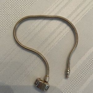 Pandora Chain for Charms.  Silver.